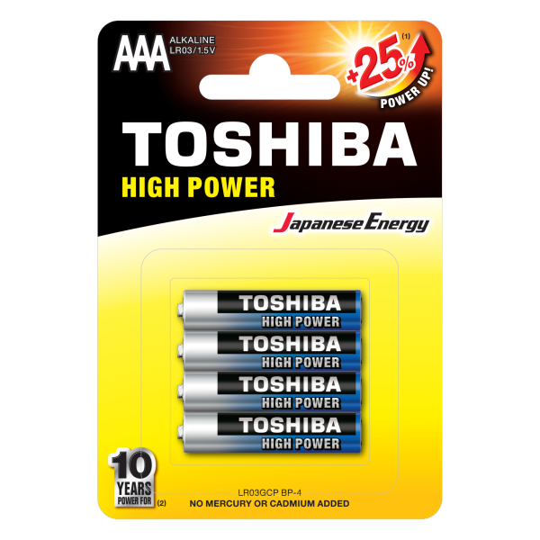 TOSHIBA LR03GCP BP-4