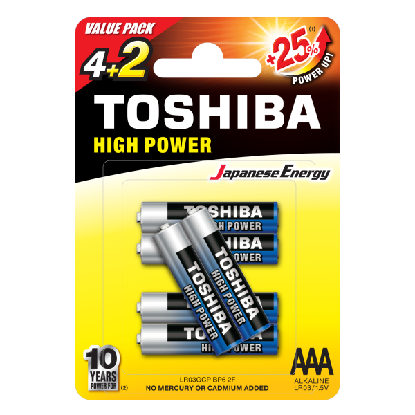 TOSHIBA LR03GCP BP6 2F