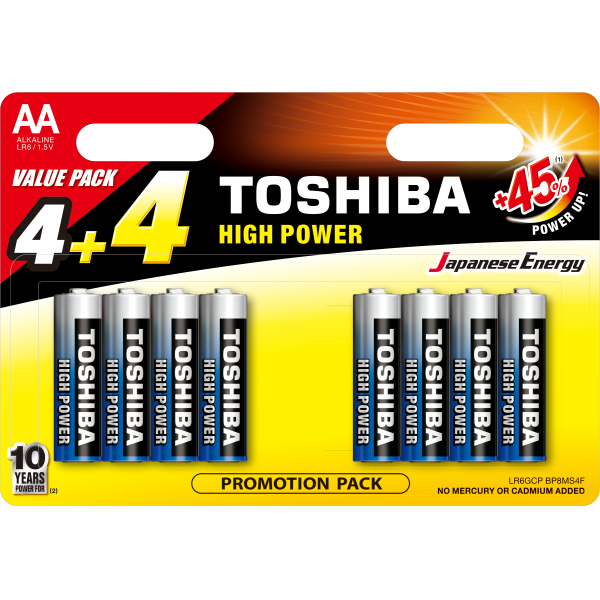 TOSHIBA LR6GCP BP8MS4F (4+4)