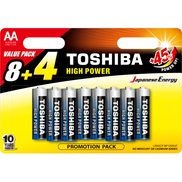 TOSHIBA LR6GCP BP12MS4F (8+4)