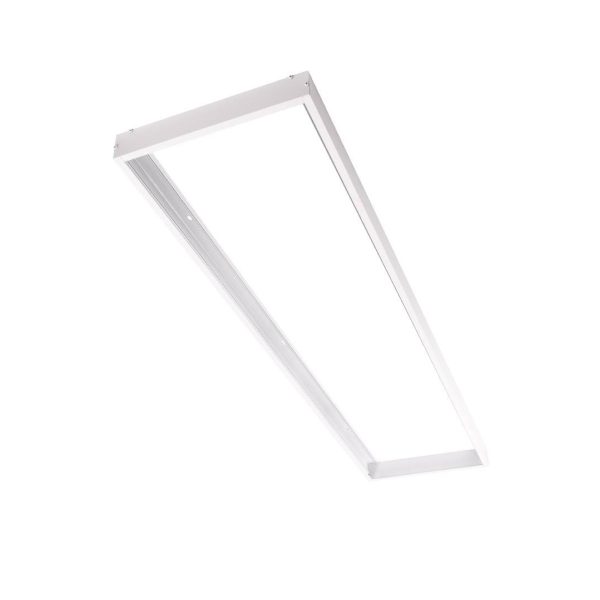 AURA LED PANEL WITH ANTIPANIC 120x30 surface installation frame