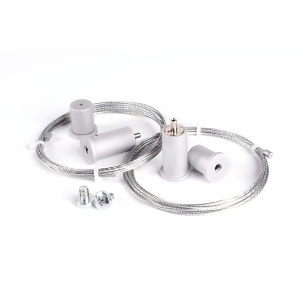 AURA LED PANEL WITH ANTIPANIC hanging lines set 4pcs.